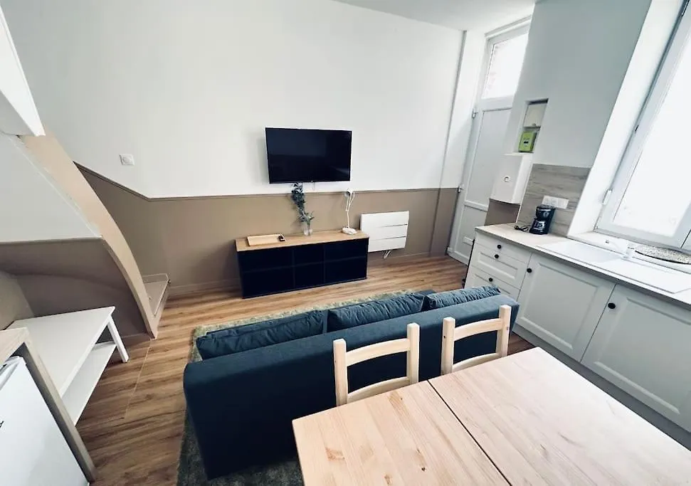 Nouveau! Centre Lille T3 Avec Wifi, Tv, Netflix 0*,  France