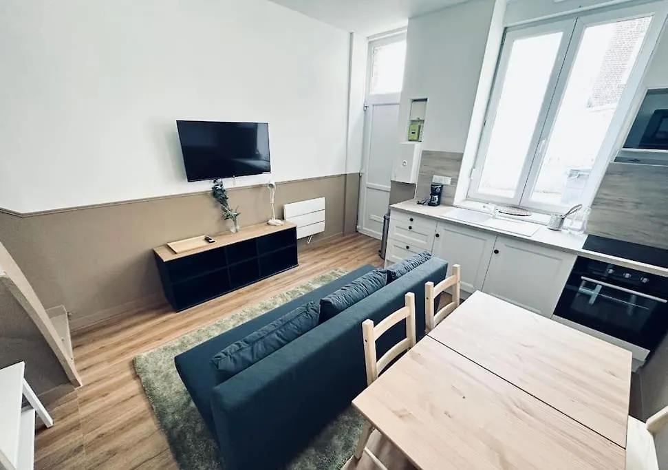 Apartment Nouveau! Centre Lille T3 Avec Wifi, Tv, Netflix